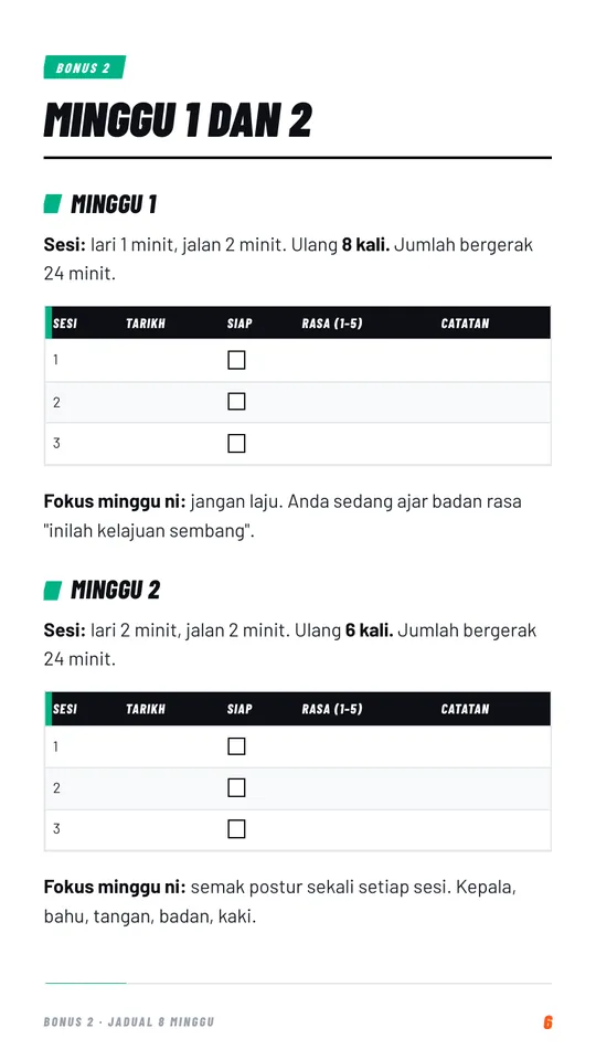 Muka surat jadual Bonus 2